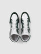 Sneakers hautes vert impérial et blanc I.Code-4