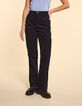 I.Code navy drop-front suit trousers-2