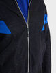 Blouson noir et bleu saphir biface I.Code-4