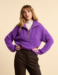 Pull camionneur dark purple tricot I.Code-1