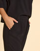 Zwarte jumpsuit 2-in-1 I.Code-5