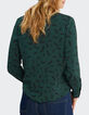 Empire Green Bluse mit Wellenprint I.Code -3