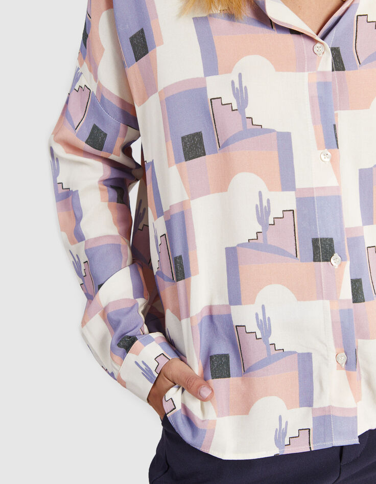 Camisa crudo cactus arty I.Code -4