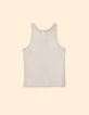 I.Code ecru gold glittery knit vest top-4