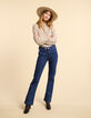 Authentiek blauwe flare jeans I.Code-5