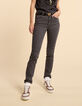 Anthrazitgraue Slim-Jeans I.Code-2