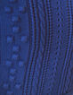 Pull bleu électrique tricot fantaisie I.Code-7