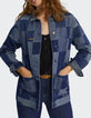 Blauw jeansjasje patchworkstijl I.Code-1