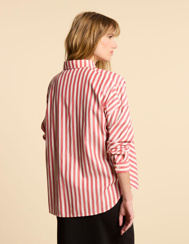 I.Code red striped shirt-4