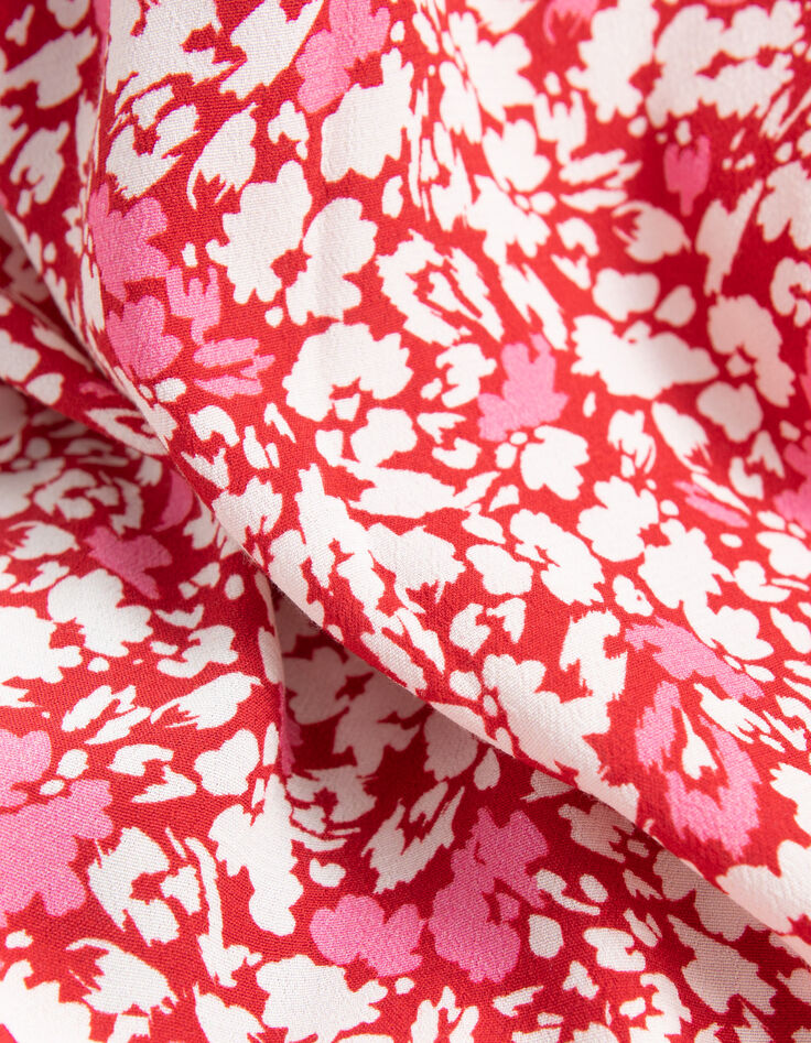 I.Code red shirt with floral tachist print-6