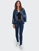 I.Code blue denim patchwork-style jacket-6