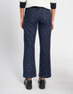 Ungebleichte Flare-Jeans mit Herzmonogramm I.Code-2