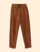 I.Code camel corduroy joggers-6