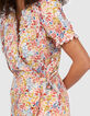 I.Code wrap dress with seaside paisley print-4