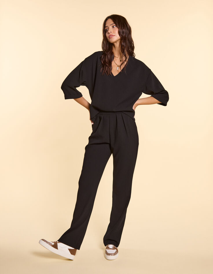 I.Code black 2-in-1 jumpsuit-1