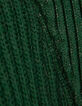 I.Code night green knit zip neck sweater-6