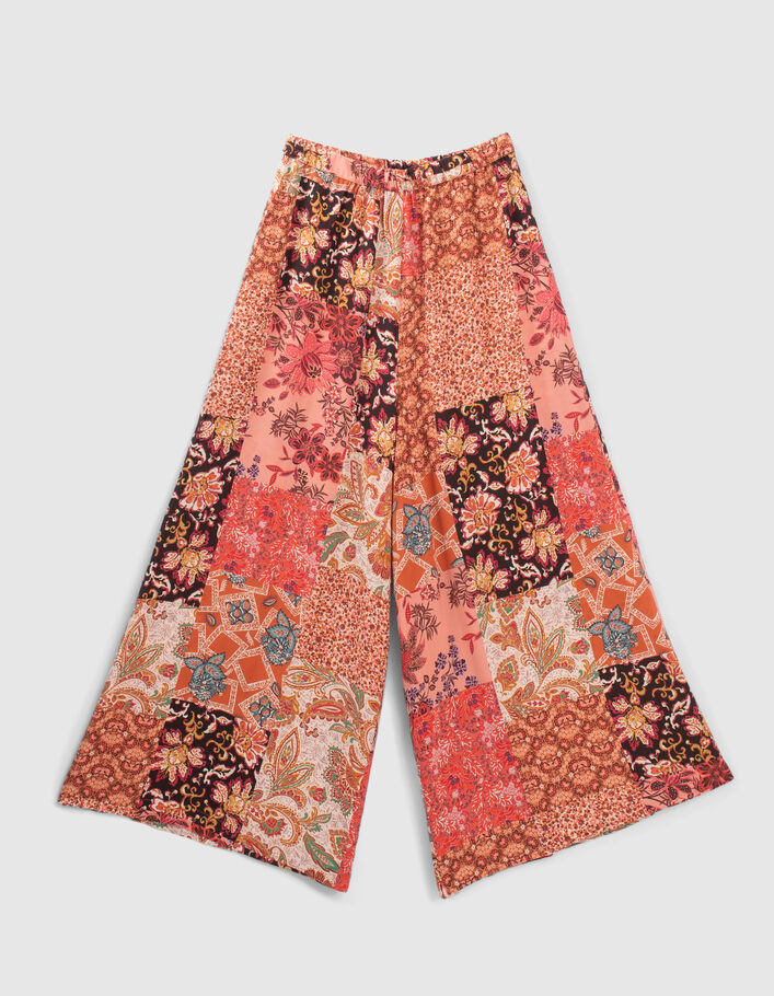 Harlequin Rose Pink Trousers