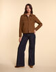 Ungebleichte Flare-Jeans I.Code-6