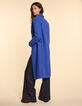 I.Code sky blue long coat-3