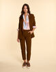 I.Code camel double-breasted suit jacket-5