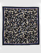 I.Code black tachist print scarf-2