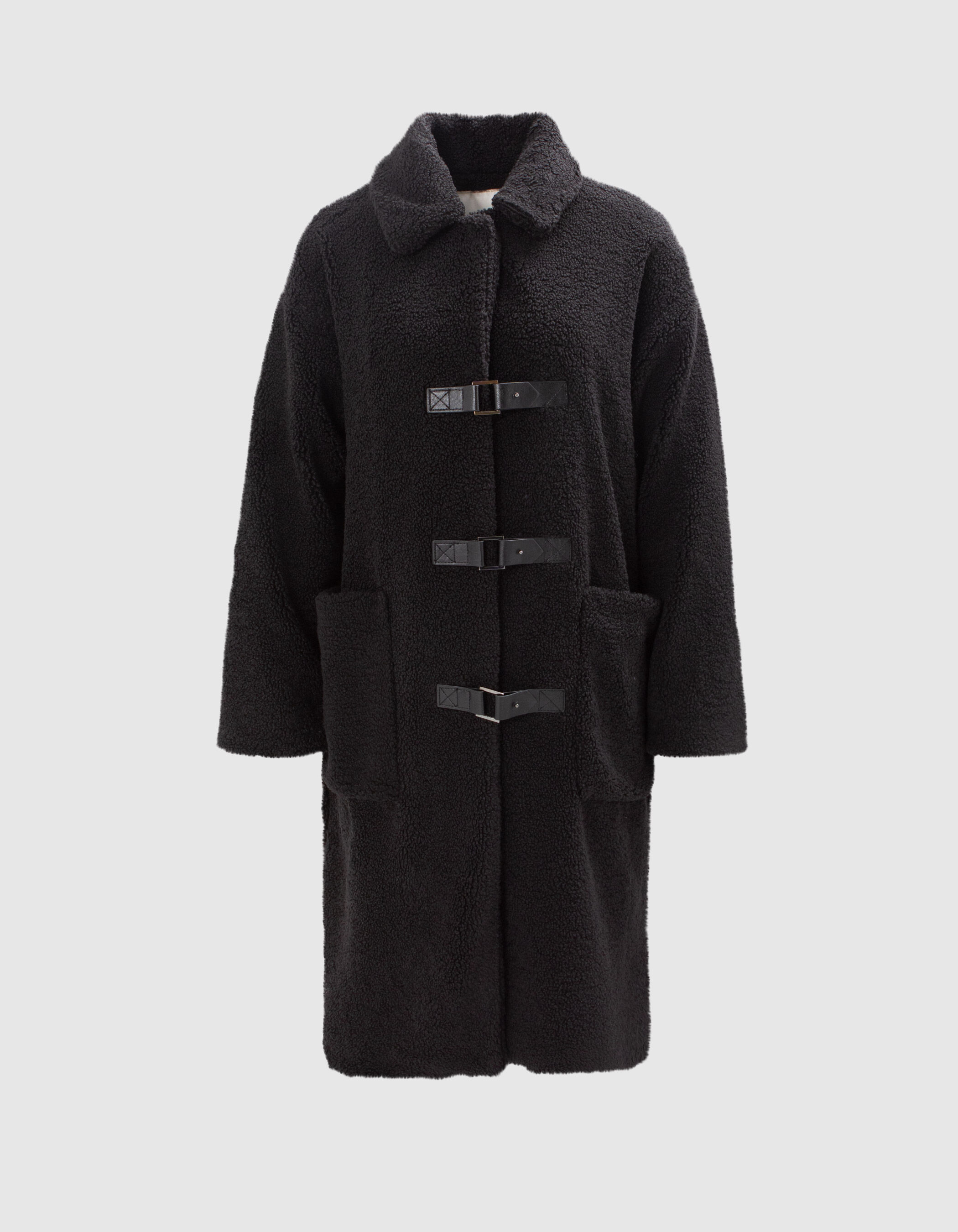 売り出し早割 amiur big collar boa duffle coat - レディース