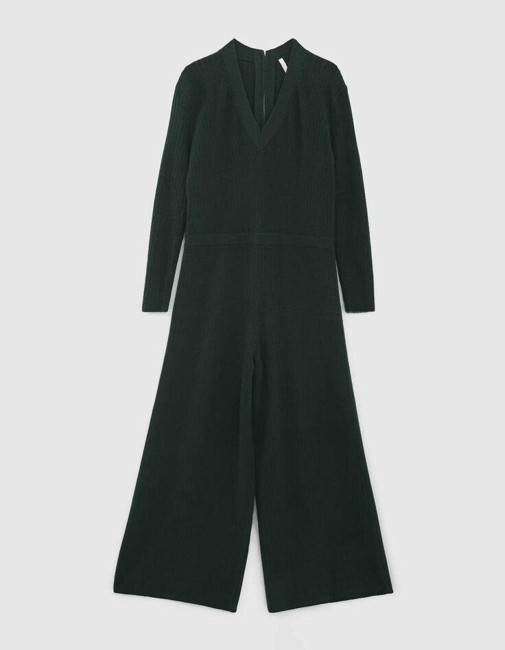 Keizergroene jumpsuit ribtricot I.Code-6