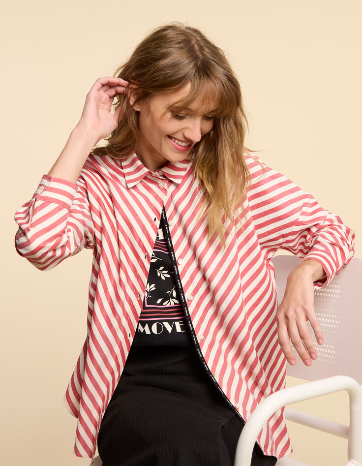 I.Code red striped shirt-6