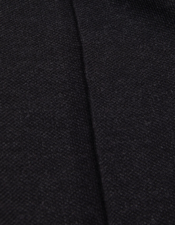 I.Code charcoal knit suit trousers-7