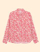 Red Bluse mit Blumenfleckenprint I.Code-5