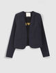 Marine geruite blazer I.Code-5